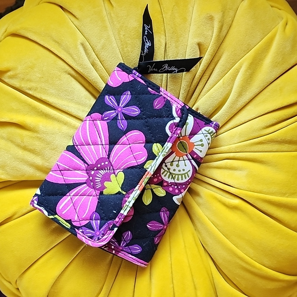 Vera Bradley Euro Wallet Pirouette Pink